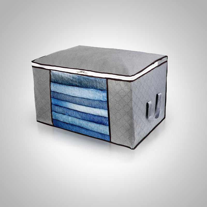 Multi-compartment clothing organizer for wardrobe storage