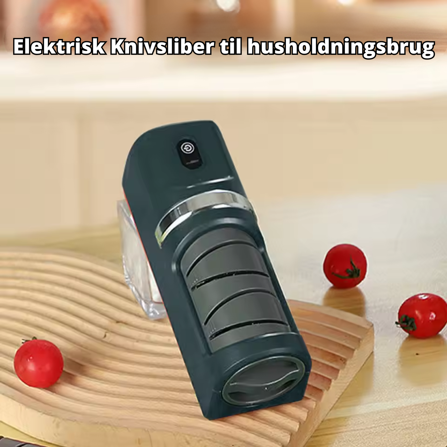 USB rechargeable electric knife and scissor sharpener