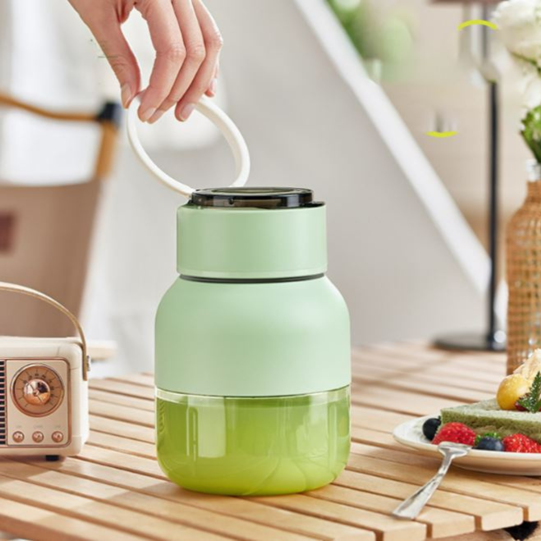 800ml USB rechargeable two-in-one blender and juicer
