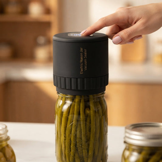 USB rechargeable Mason jar vacuum sealer