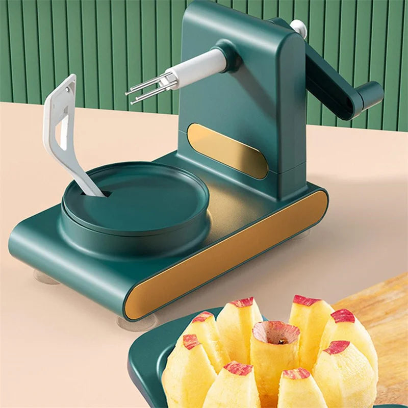 Manual fruit and vegetable peeler