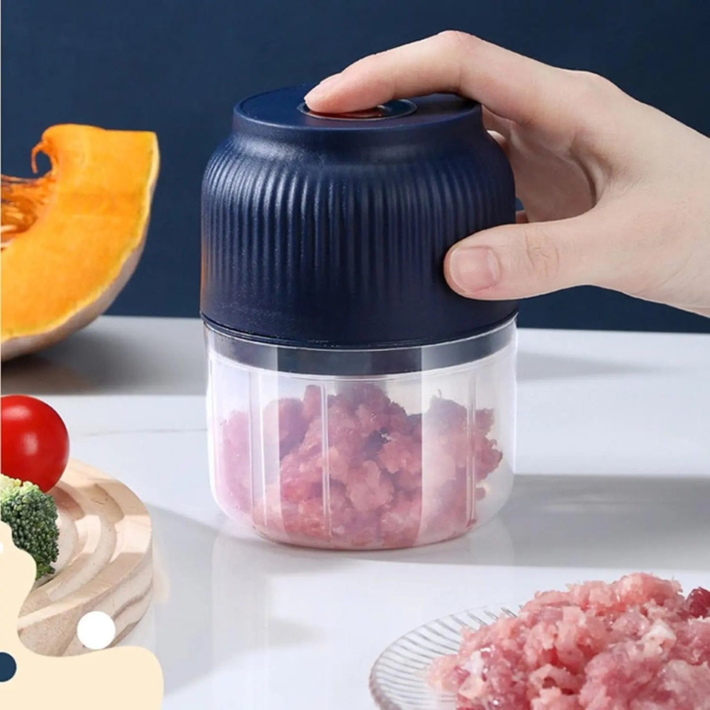 300ml USB rechargeable mini food chopper