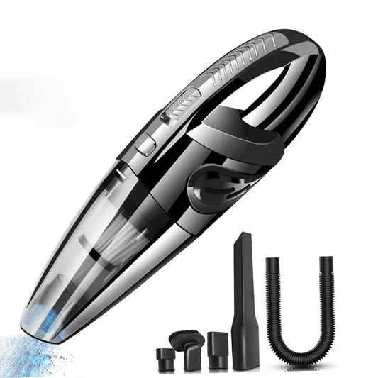 Cordless handheld vacuum cleaner with cleaning attachments