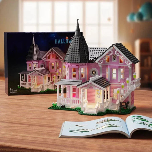 1349-piece light-up Halloween building block set