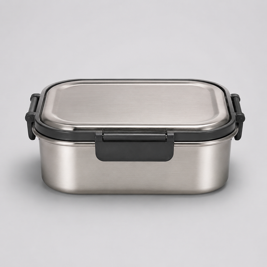 Insulated stainless steel bento lunch box