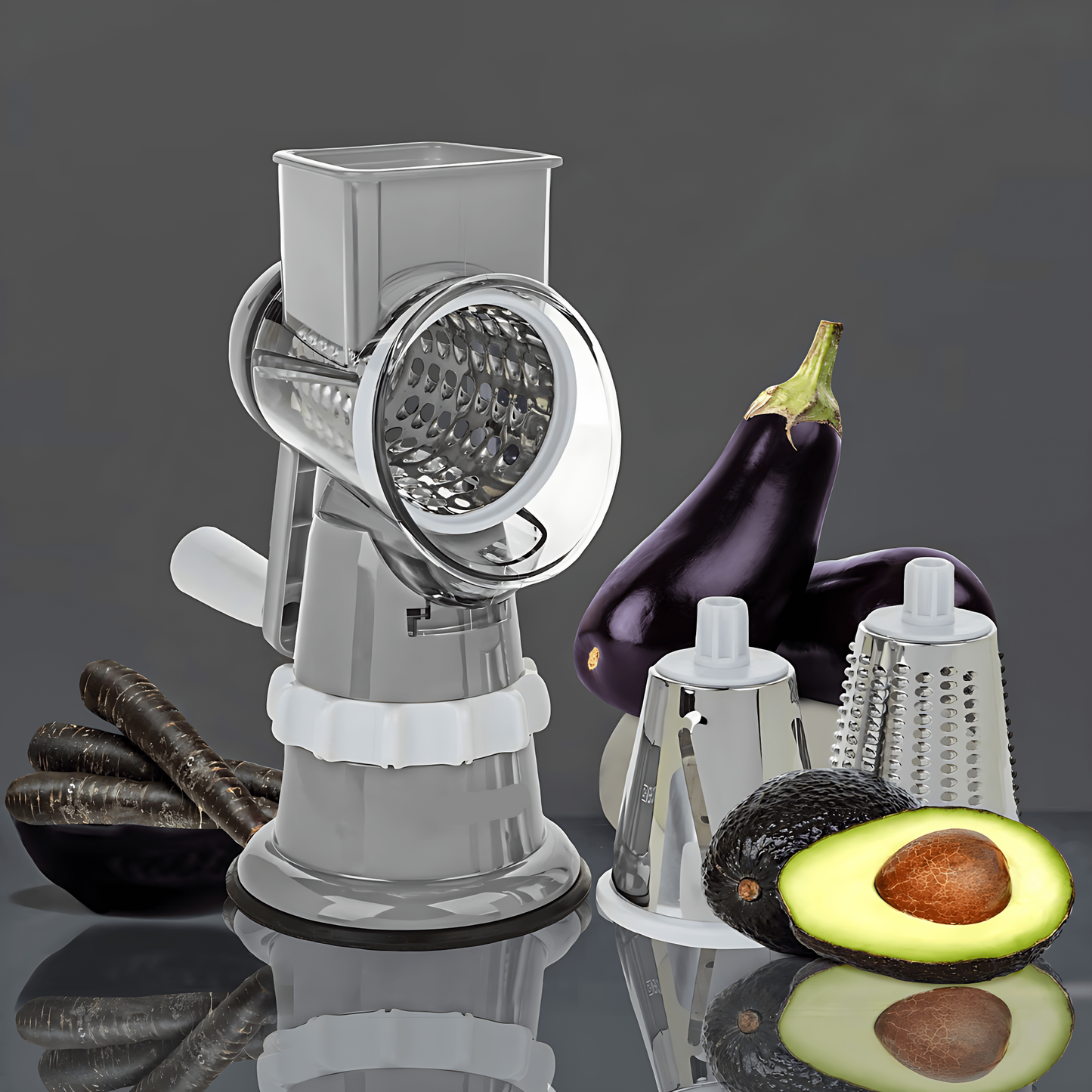 Multifunctional vegetable slicer and grater