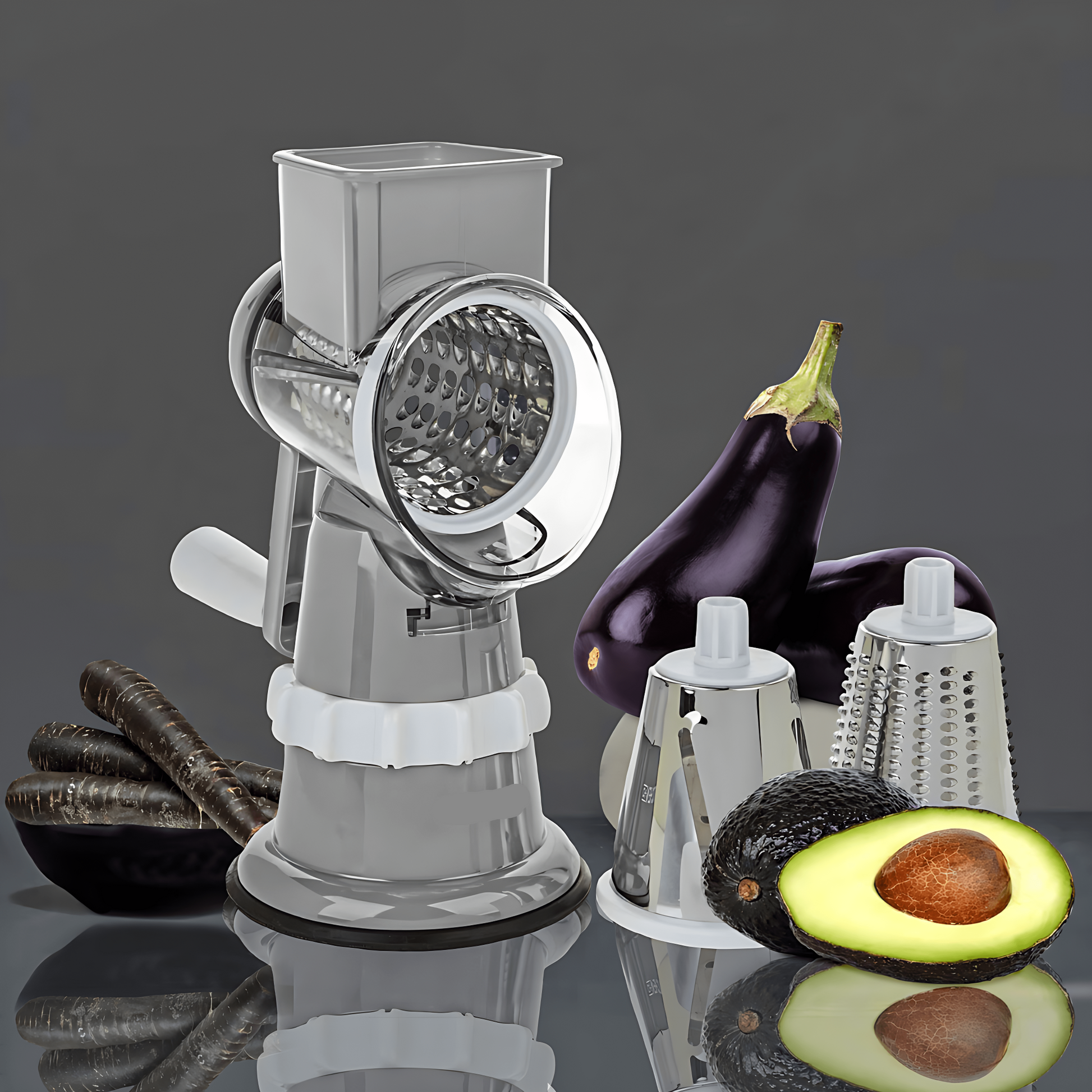 Multifunctional vegetable slicer and grater