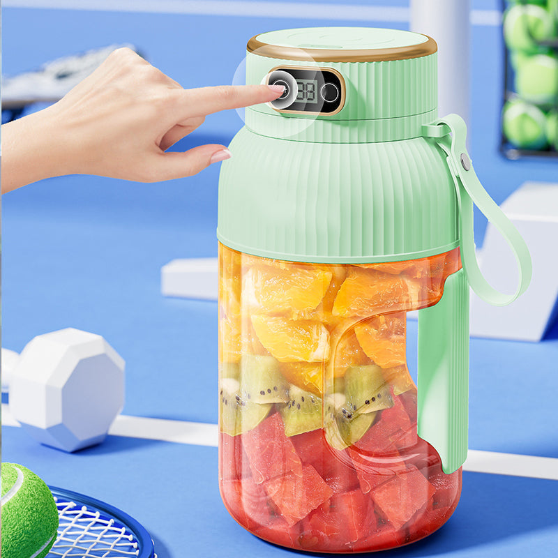 1.2-liter USB-C portable blender with digital display